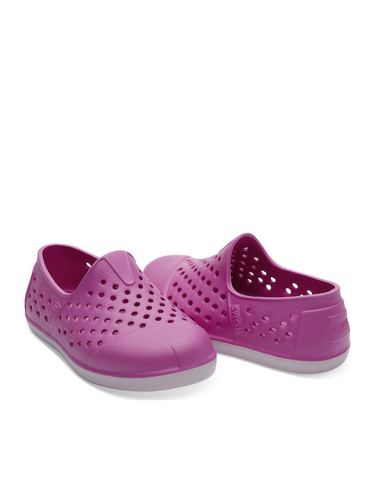 Toms EVA Tiny Romper Slip-Ons Children's Beach Shoes Purple