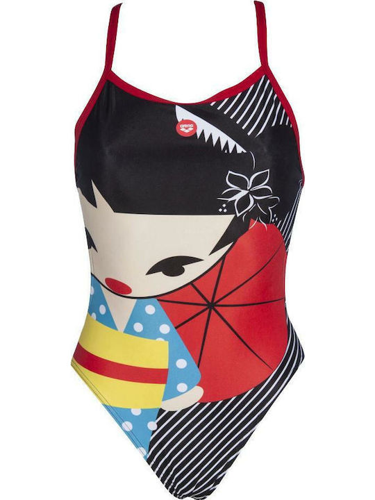 Arena Crazy Kokeshi Athletic One-Piece Swimsuit