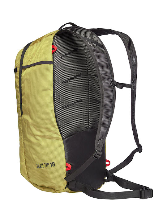 Black Diamond Trail Zip 18 Mountaineering Backpack 18lt Yellow