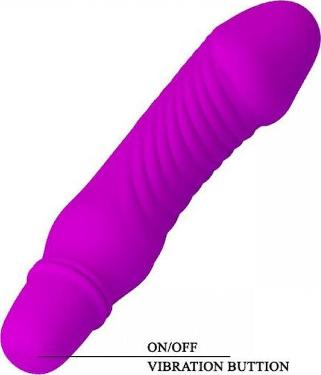 Pretty Love Stev Classic Vibrator 13.5cm Purple