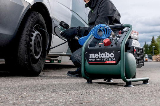 Metabo Power 160-5 18 LTX BL OF Luftkompressor mit Lufttank 5Es 601521850