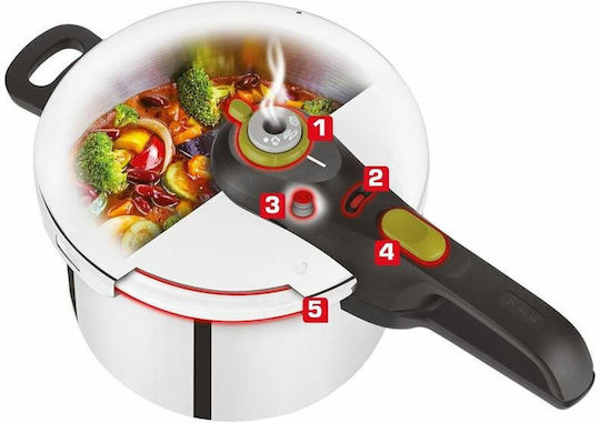 Tefal Secure 5 Neo Χύτρα Ταχύτητας 7lt