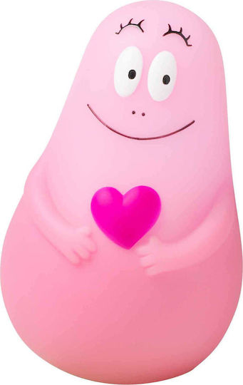 Pabobo Kinder Tischlampe Lumilove Barbapapa Rosa