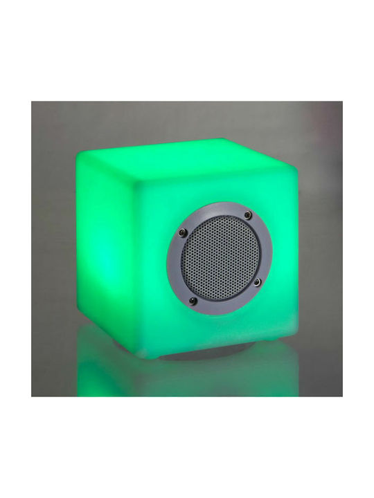 Bizzotto Επιτραπέζιο Φωτιστικό Ηχείο Bluetooth Cube 15cm