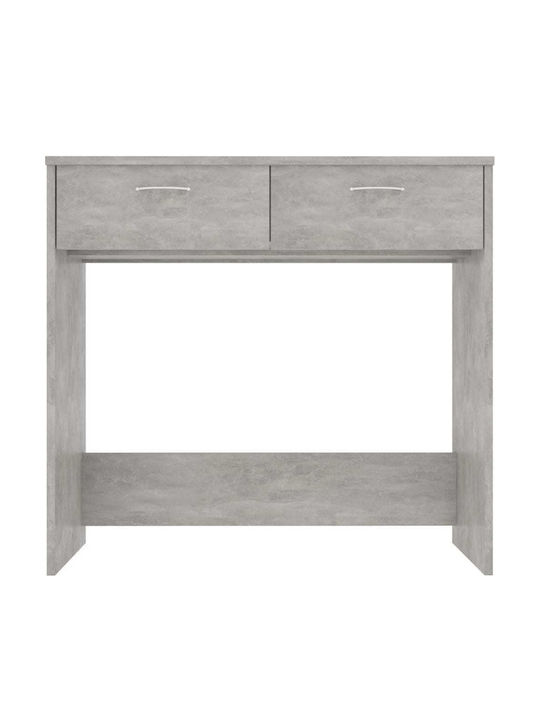 Desk Wooden Gray 80x40x75cm