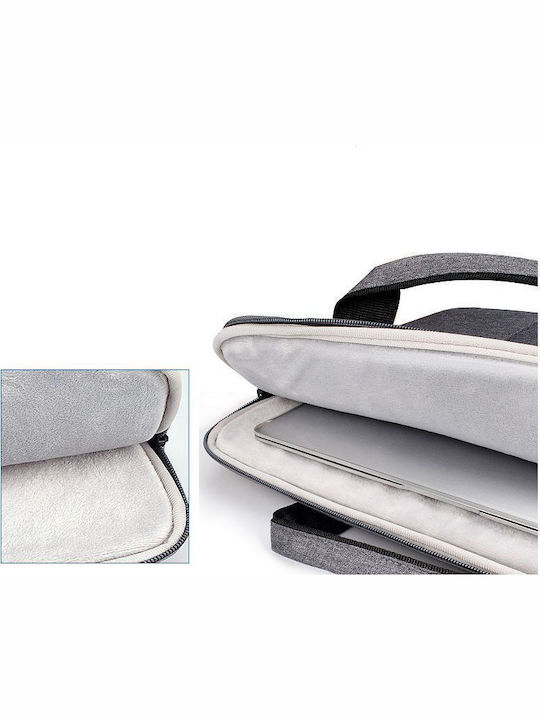 Tech-Protect Pocketbag Τσάντα Ώμου / Χειρός για Laptop 15" Dark Grey