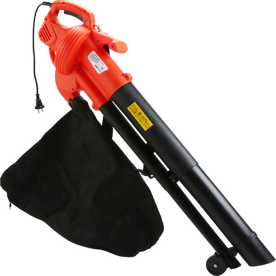 Bax Handheld Electric Leaf Blower / Vacuum 3000W with Volume Control and Maximum Air Speed 270km/h