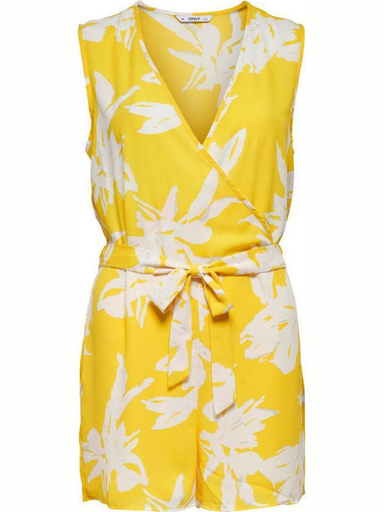 Women's One-piece Shorts Yellow/Aspen Gold