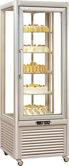 Tecfrigo Kühlvitrine Standgerät mit 5 Ebenen mit Kapazität 400Es 68x69x182cm Prisma 400 TNV PF