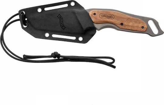 Walther IAK II XXL Cuțit Gri în Toc