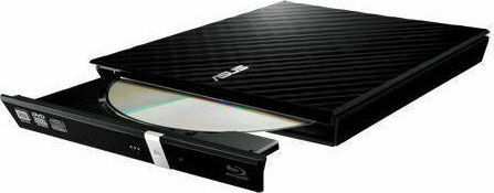 Asus SDRW-08D2S-U Lite External DVD/CD Recorder for Desktop / Laptop Black