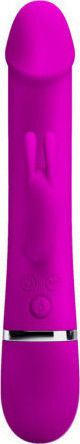 Pretty Love Henry Vibrator Iepurele 24cm Violet