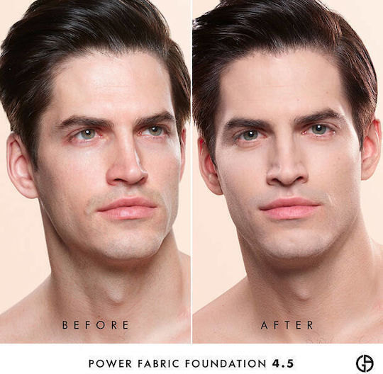 Giorgio Armani Power Fabric Foundation Mov/alb SPF25 4.5 Auriu deschis 30ml