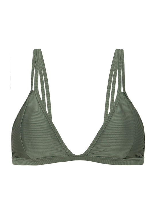 Triangle Bikini Top Jana Khaki