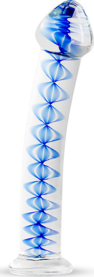 Gildo Glass Dildo No. 4 Dildo din sticlă Transparent 17.5cm