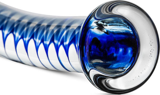Gildo Glass Dildo No. 4 Dildo din sticlă Transparent 17.5cm