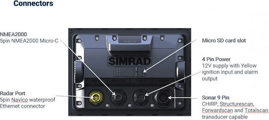 Simrad GPS / Βυθόμετρο GO7 XSR 7" 480 x 800