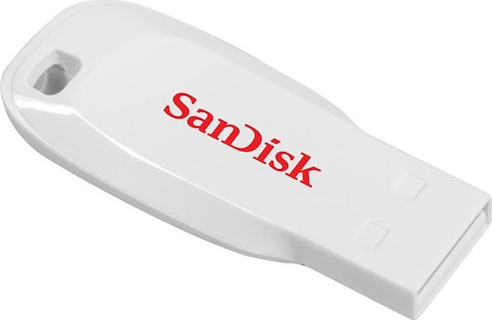 Sandisk Cruzer Blade 16GB USB 2.0 Stick White