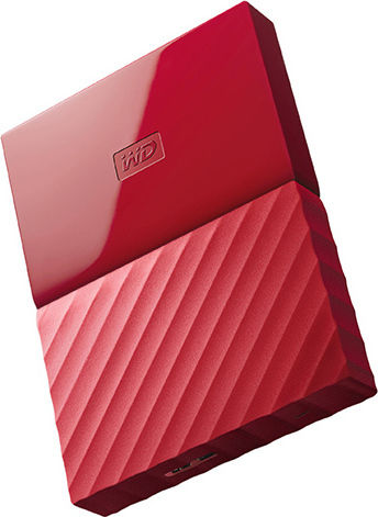 Western Digital My Passport (2016) USB 3.0 External 2.5" HDD 1TB Red