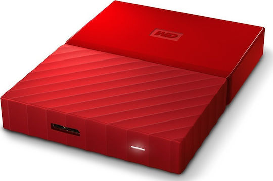 Western Digital My Passport (2016) USB 3.0 External 2.5" HDD 1TB Red