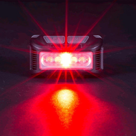 NiteCore Επαναφορτιζόμενος Φακός Κεφαλής LED IP66 με Μέγιστη Φωτεινότητα 160lm NU10