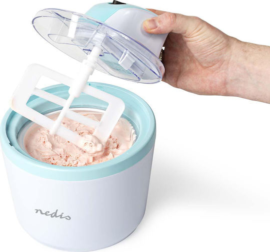 Nedis Παγωτομηχανή 1.2lt Λευκή