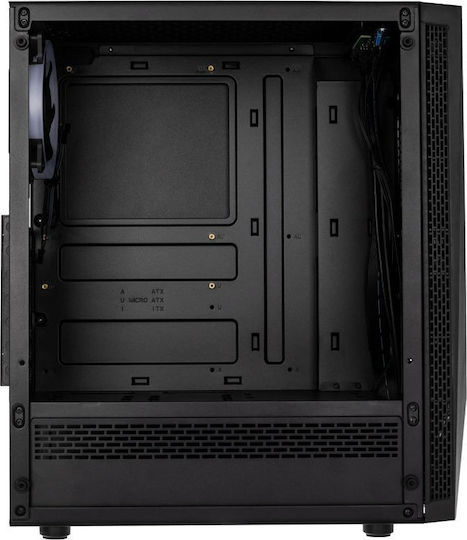 Kolink Void Gaming Midi Tower Κουτί Υπολογιστή με Πλαϊνό Παράθυρο και RGB Φωτισμό Μαύρο