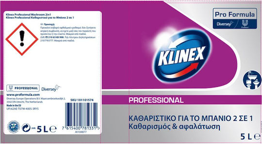 Klinex Professional Liquid Cleaner Anti-Limescale 5lt