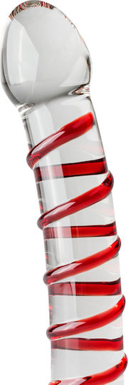 Gildo Glass Dildo No. 15 Glass Dildo With Suction Cup Transparent 17.5cm