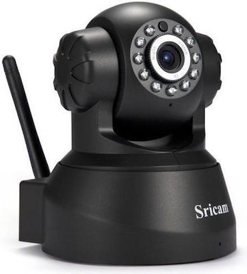 Sricam IP Wi-Fi Κάμερα HD Μαύρη SP012