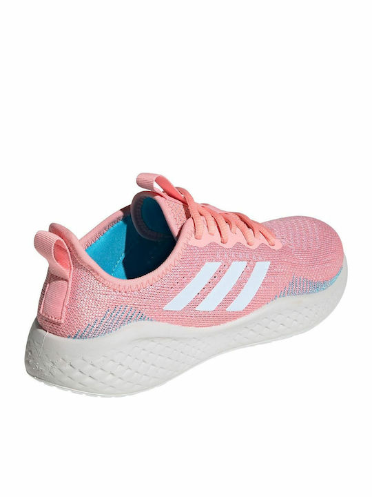 Adidas Fluidflow Γυναικεία Αθλητικά Παπούτσια Running Ροζ