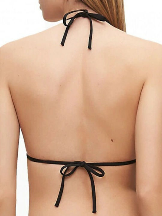 Calvin Klein Triangle Bikini Top Black KW0KW00889-BEH