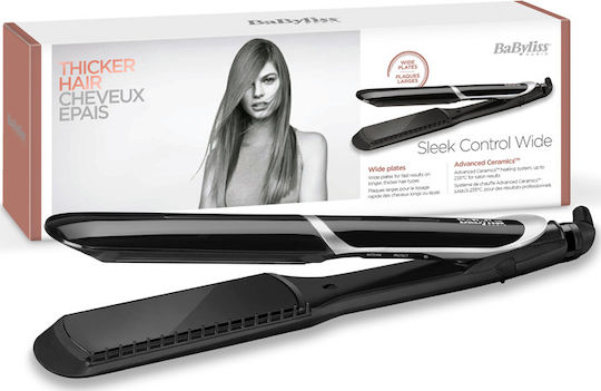 Babyliss Sleek Control 235 ST397E Hair Straightener with Ceramic Plates Ionic