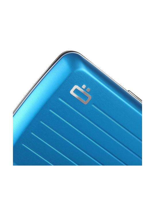 Stockholm V2 Men's Wallet Cards with RFID Blue