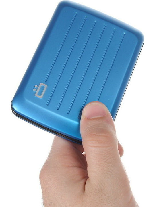 Stockholm V2 Men's Wallet Cards with RFID Blue