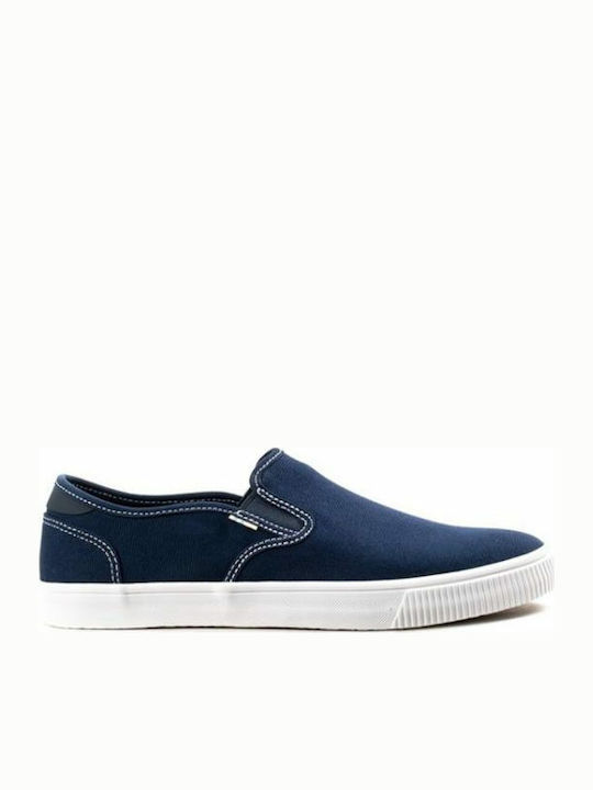 Baja Men's Canvas Slip-Ons Blue