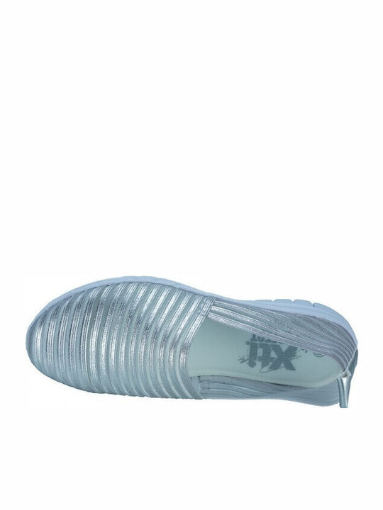 Γυναικεία Slip-On Ασημί