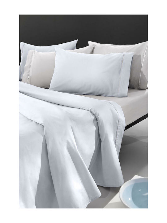 Guy Laroche Reserve Super Double Duvet Cover 225x245 Silver 1112030219025