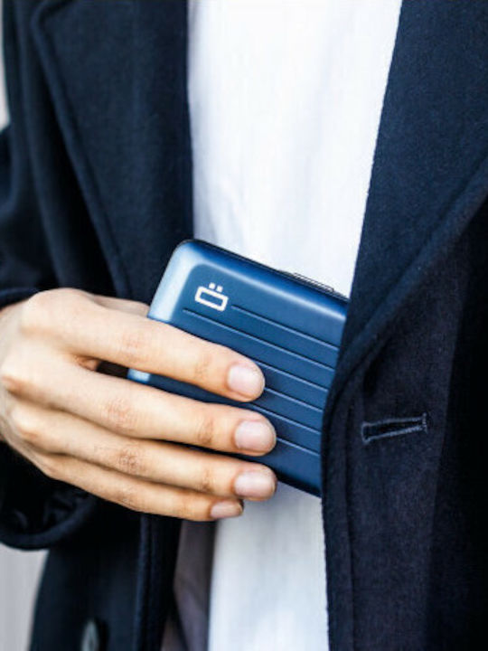 Stockholm V2 Men's Wallet Classic with RFID Blue
