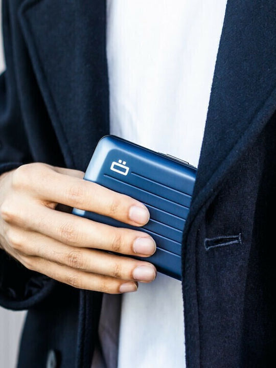 Stockholm V2 Men's Wallet Classic with RFID Blue