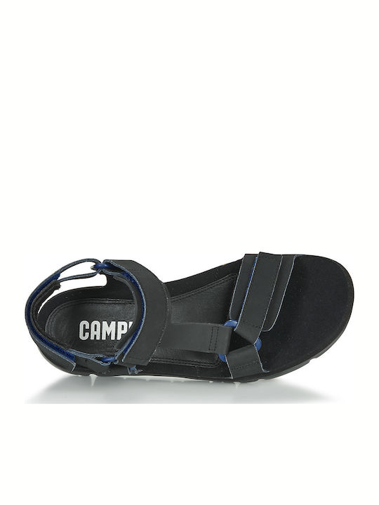 Oruga Leder Herrensandalen in Schwarz Farbe