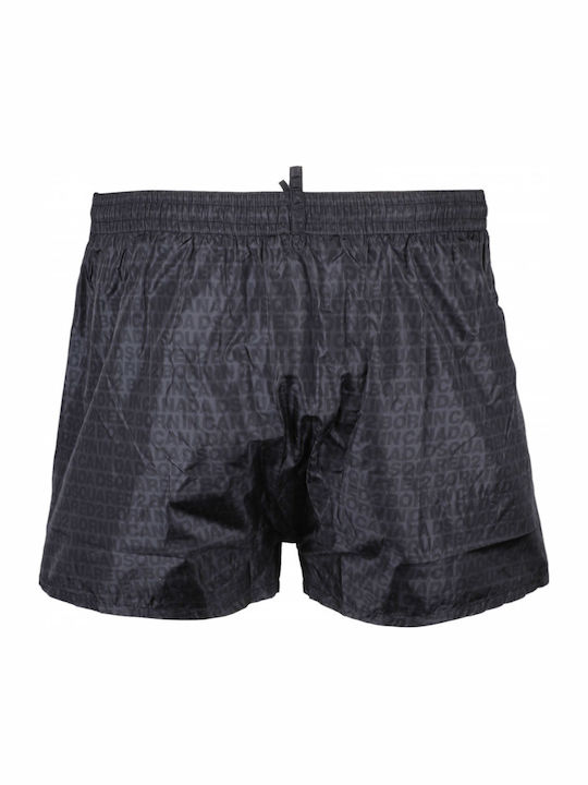 Born In Canada Men's Swimwear Shorts Black with Patterns