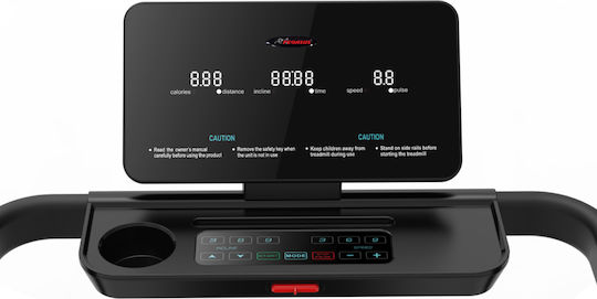 Pegasus Focus MT-1646 2.25hp Ηλεκτρικός Αναδιπλούμενος Διάδρομος Γυμναστικής για Χρήστη έως 120kg