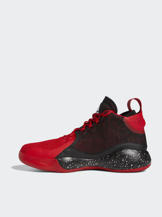 D Rose 773 2020 Ψηλά Μπασκετικά Παπούτσια Scarlet / Core Black / Cloud White