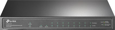 TP-LINK TL-SG1210P Unmanaged L2 PoE+ Switch με 9 Θύρες Gigabit (1Gbps) Ethernet και 1 SFP Θύρα