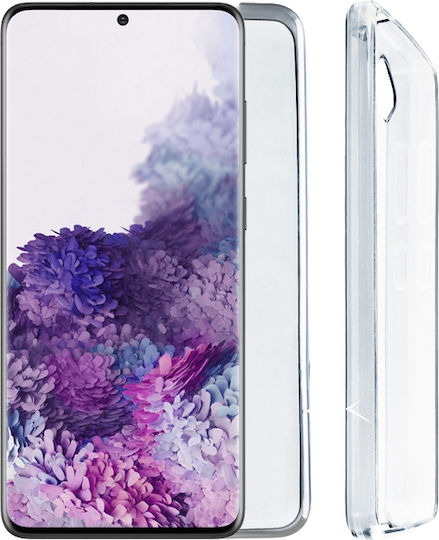 Volte-Tel Slimcolor Air Задна корица Силикон Прозрачен (Galaxy S20+)