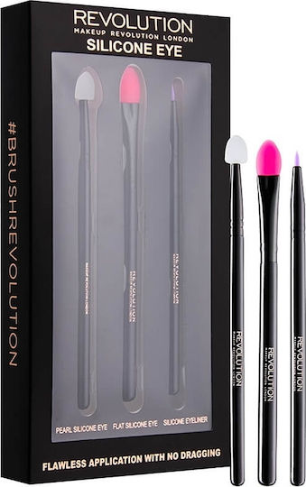 Revolution Beauty Офис Бюро Комплект със Силиконови Гъбички за Грим Precision 3 Бройки