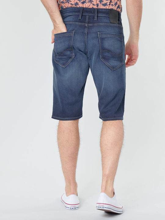 Jack & Jones Men's Shorts Jeans Blue Denim