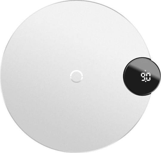 Baseus Ασύρματος Φορτιστής (Qi Pad) 10W Λευκός (WXSX-02)