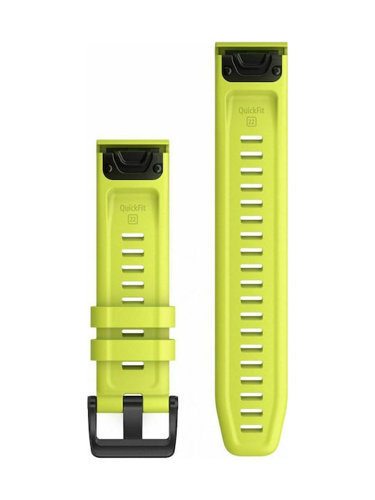 Garmin Strap Silicone Yellow (Fenix 6 / 6 Pro / 7) 010-12863-04